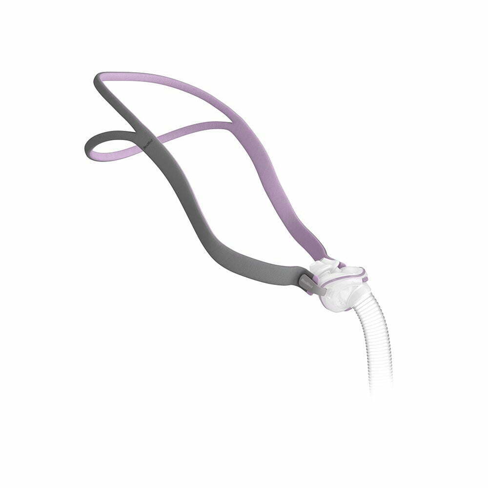 airfit p10 for her nasal pillow cpap mask with headgear