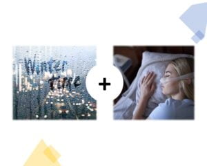 CPAP therapy,CPAP therapy during Winter,CPAP Rainout,Winter time and CPAP,Cold weather and CPAP,CPAP Humidifier,CPAP humidification,Power Outage CPAP supply,Sleep Apnea Winter