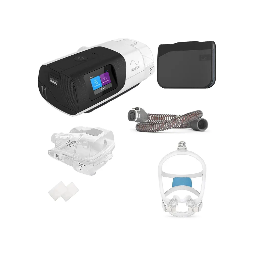 airsense 11 autoset with airfit f30i full face cpap mask promo pack