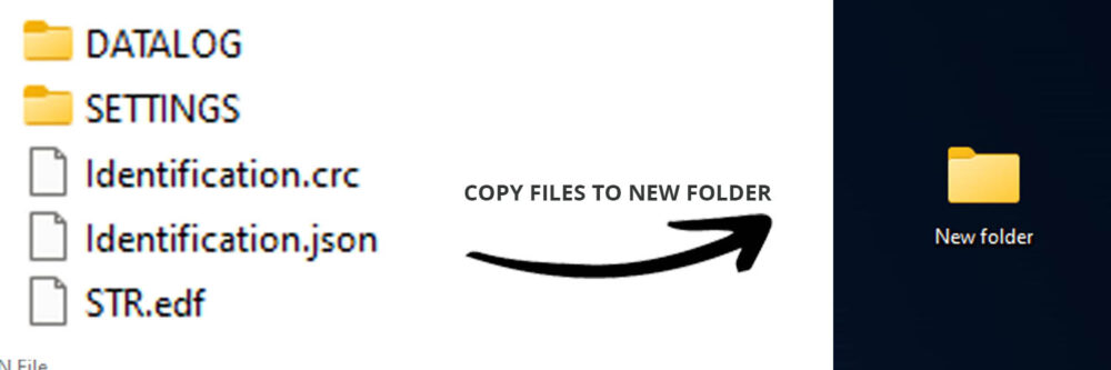Copy AirSense SD card files to computer folder