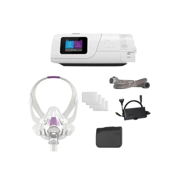 aircurve 11 vauto bundle package with airfit f20 mask